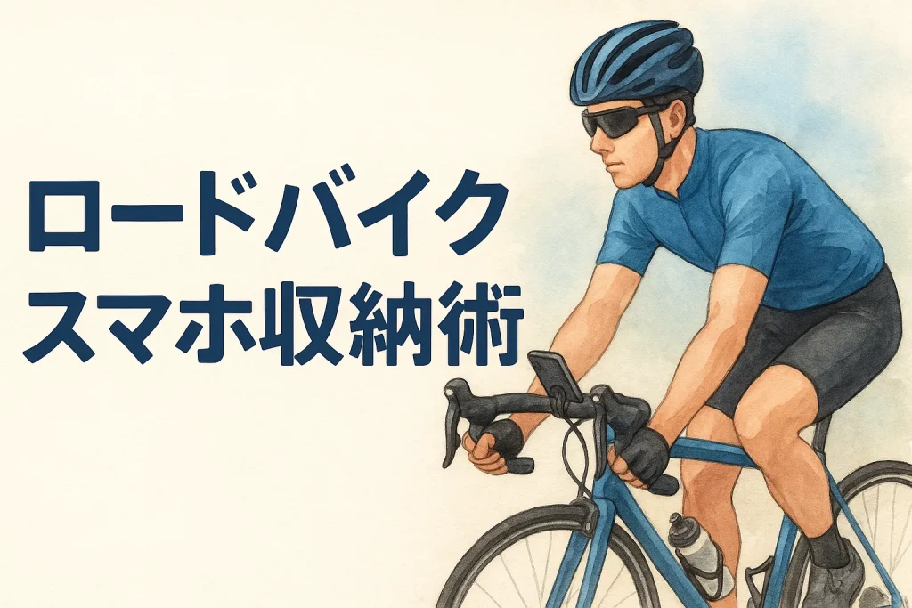 ロードバイクスマホどうしてる？初心者向け安全収納アイデア完全ガイド